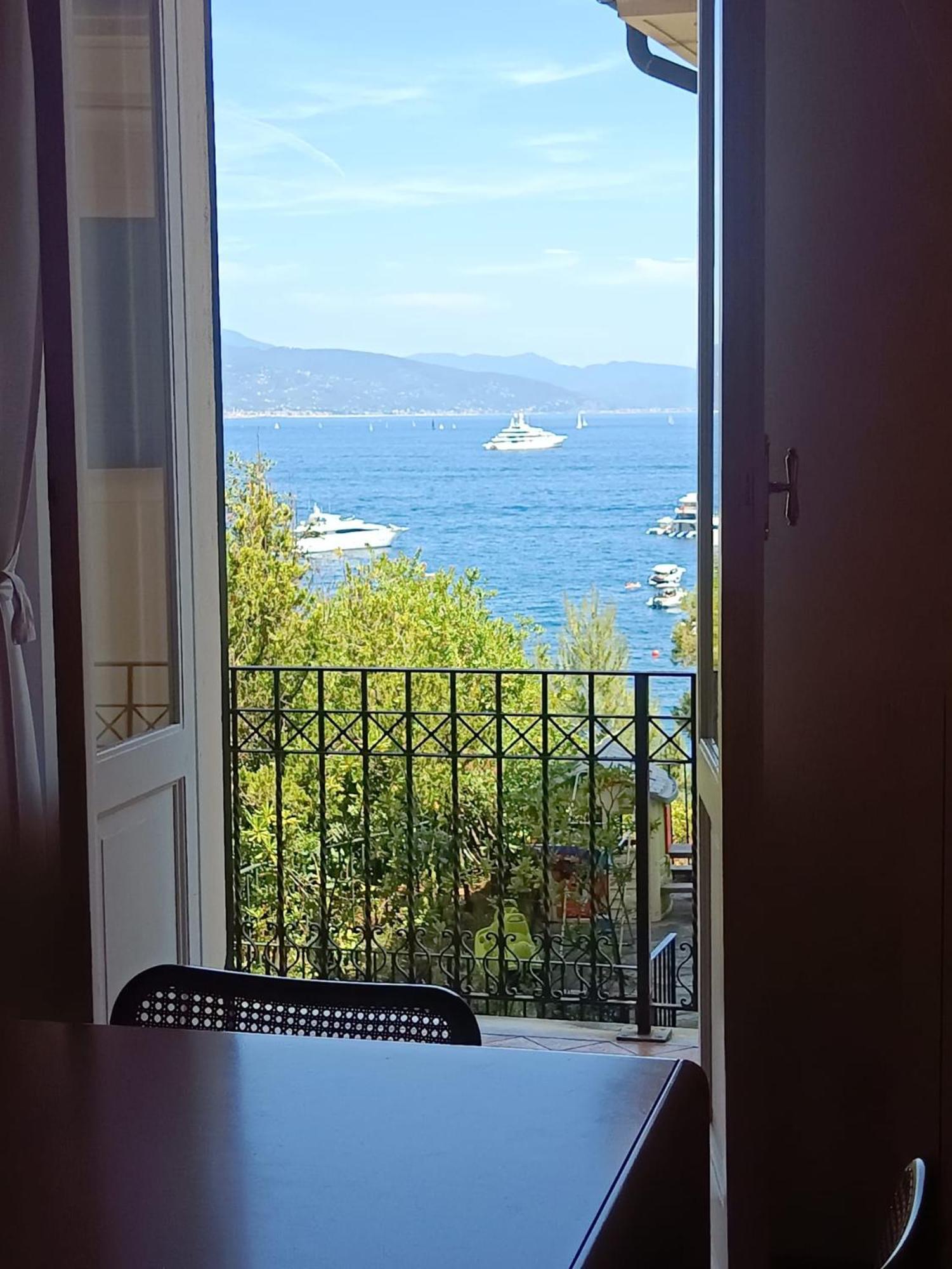 Portofino Seaview Apartment, 50 Meters From The Beach, Free Parking, Air Conditioning Paraggi Buitenkant foto