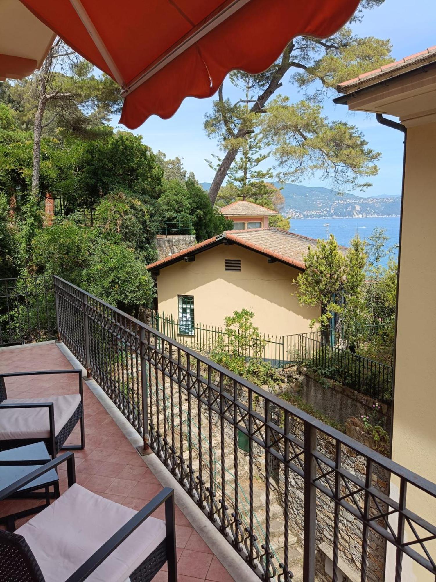 Portofino Seaview Apartment, 50 Meters From The Beach, Free Parking, Air Conditioning Paraggi Buitenkant foto